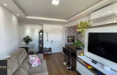 Apartamento 3 dormitórios, 1 suíte, semi-mobiliado com lazer completo – 76m²