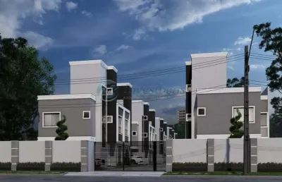 Casa em condomínio fechado com 3 quartos à venda no uberaba, curitiba , 105 m2 por r$ 639.000