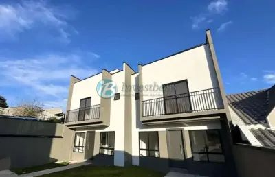 Casa em condomínio fechado com 3 quartos à venda no xaxim, curitiba , 100 m2 por r$ 627.000