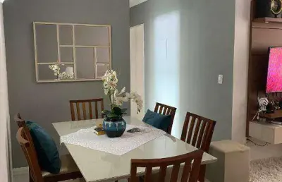 Apartamento com 3 dormitórios à venda, 64 m² por r$ 279.000,00 - iririú - joinville/sc