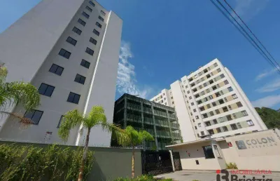 Apartamento com 2 dormitórios à venda, 63 m² por r$ 355.000,00 - costa e silva - joinville/sc