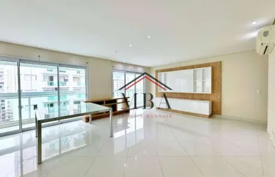 Locação anual alto padrão - apartamento com 3 dormitórios para alugar, 176 m² por r$ 8.000/mês - praia das pitangueiras - guarujá/sp