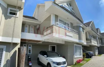 Casa em condomínio para venda em curitiba, santa felicidade, 3 dormitórios, 1 suíte, 4 banheiros, 2 vagas