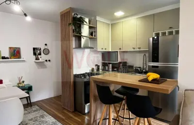 Apartamento para venda em almirante tamandaré, loteamento montparnasse, 2 dormitórios, 1 banheiro, 1 vaga
