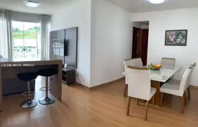 Apartamento 2 quartos para venda em juiz de fora, recanto da mata, 2 dormitórios, 1 suíte, 2 banheiros, 2 vagas