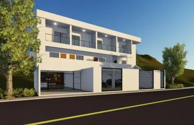 Casas 2 quartos para venda em juiz de fora, fontesville, 2 dormitórios, 2 banheiros, 1 vaga