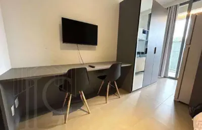 Apartamento para locação em são paulo, moema, 1 dormitório, 1 suíte, 1 banheiro