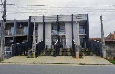 Sobrado geminado no bairro itinga/araquari com 02 quartos