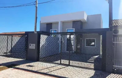 Casa a venda com piscina e área gourmet no bairro periollo em cascavel-pr.