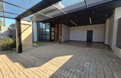 Belíssima casa com 3 quartos e piscina à venda no bairro vila industrial em toledo por r$ 1.600.000,00