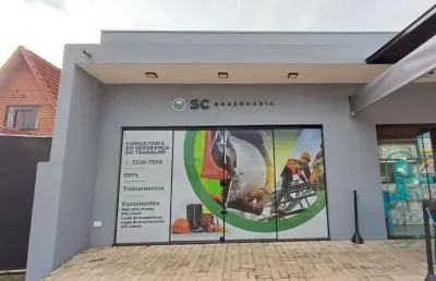Sala comercial para locação no tropical em cascavel