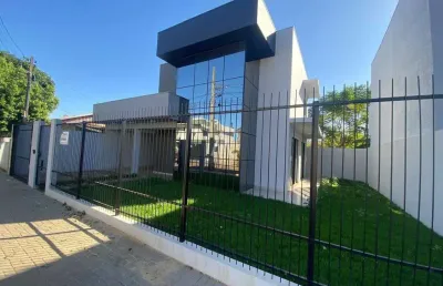Sobrado 3 quartos, sendo 1 suíte, e sobra de terreno à venda no bairro jardim gisela em toledo por r$ 1.200.000,00