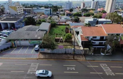 Excelente terreno à venda no centro em cascavel - pr com 1848m²