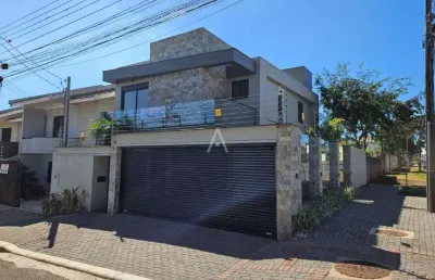 Sobrado 3 quartos à venda no bairro alto alegre em cascavel por r$ 980.000,00