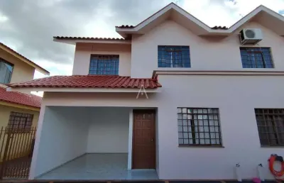 Sobrado 3 quartos para aluguel no bairro jardim pancera em toledo por r$ 1.800,00
