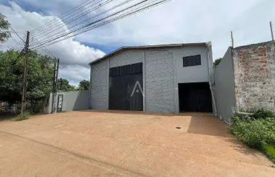 Barracão comercial à venda no bairro pioneiros catarinenses em cascavel por r$ 910.000,00