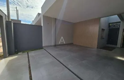 Casa de alto padrão 3 quartos, sendo 1 suíte, à venda no bairro jardim gisela em toledo por r$ 830.000,00
