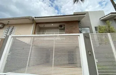 Sobrado com 1 suíte e 2 quartos localizado no bairro neva, em cascavel - pr., por r$ 807.500,00