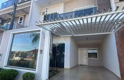 Sobrado 3 quartos para aluguel no bairro recanto tropical em cascavel por r$ 4.000,00