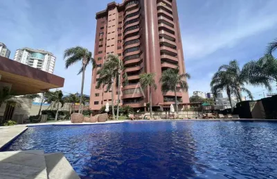 Apartamento alto padrão mobiliado, 4 suites, para locação, centro - cascavel