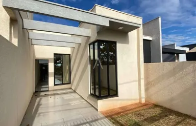 Casa residencial 3 quartos à venda no bairro pinheirinho em toledo por r$ 330.000,00