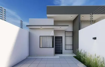 Casa à venda com 2 suítes, localizada no bairro siena, em cascavel - pr., por r$ 398.000,00