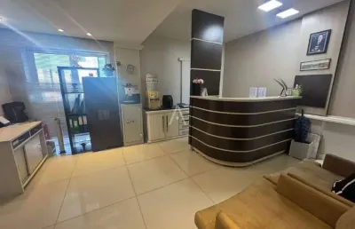 Sala comercial para locação no centro em cascavel no edificio formato