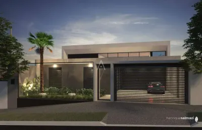 Casa à venda com 1 suíte, 2 quartos e piscina, localizada no paraiso tropical, em cascavel - pr., por r$ 1.400.000,00