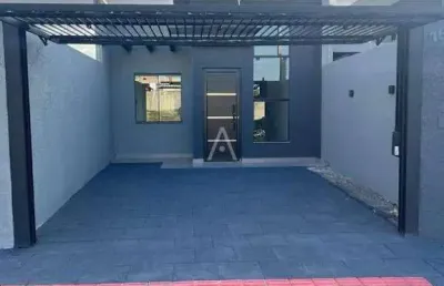 Casa à venda com 1 suíte, 2 quartos e churrasqueira, localizada no alto do florais, em cascavel - pr., por r$ 380.000,00
