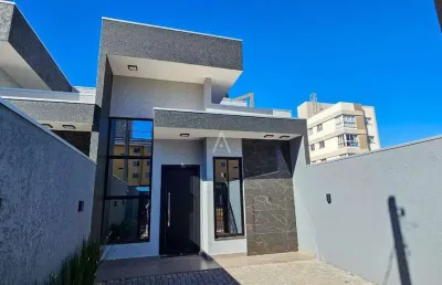 Casa residencial com 1 suíte e 1 quarto à venda, localizada no bairro esmeralda, em cascavel - pr., por r$ 420.000,00