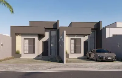 Casa à venda com 1 suíte, 1 quarto e churrasqueira, localizada no bairro paraiso tropicai, em cascavel - pr., por r$ 450.000,00