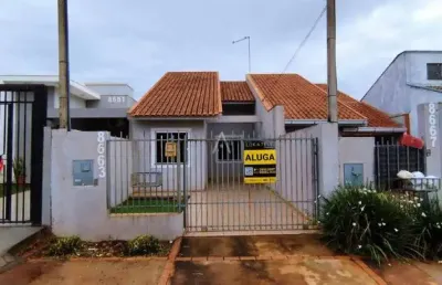 Casa residencial 2 quartos para aluguel no bairro sao francisco em toledo por r$ 1.300,00