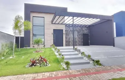 Casa de alto padrão com 3 dormitórios à venda, 360m² por r$1.200.000 - cond. sol