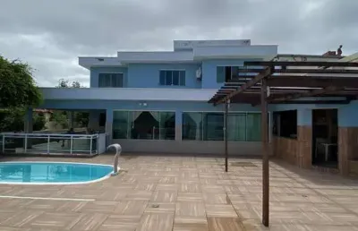 Casa de alto padrão com 5 quartos, 980m² por r$ 2.300.000 - araçatiba - maricá/r