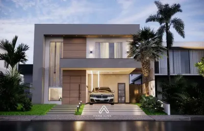 Casa com 3 quartos, 382,06m² por r$ 1.700.000 - cond. landscape (itapeba) - mari