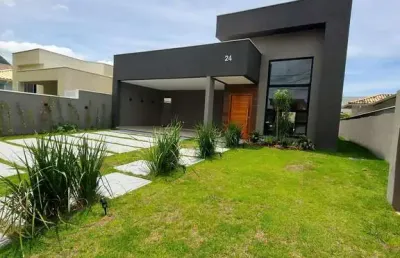 Linda casa com 3 dormitórios á venda, 360m² por r$900.000 - cond. pedra de inoã