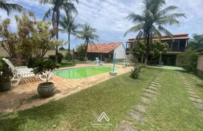 Casa com 6 quartos, 960m² por r$ 1.500.000 - jardim atlântico central (itaipuaçu