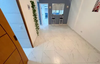 Apartamento  – 1 dormitório | ponta da praia | reformado