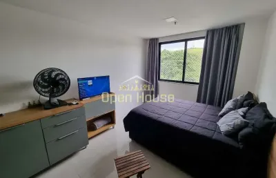 Ótima oportunidade de investimento! flat 24m², mobiliado à venda, jardim belvedere, volta redonda,