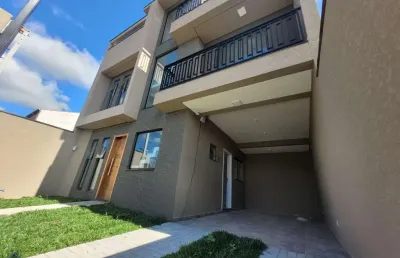 Triplex para venda em curitiba, alto boqueirão, 3 dormitórios, 1 suíte, 3 banheiros, 2 vagas