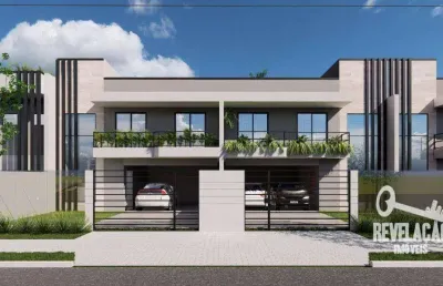 Sobrado com 3 dormitórios à venda, 149 m² por r$ 890.000,00 - cidade jardim - são josé dos pinhais/pr