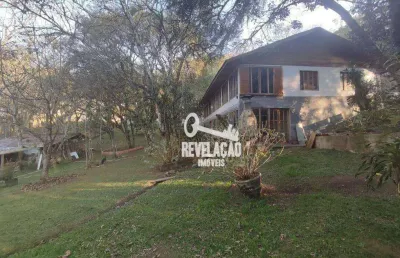 Chácara a 6 km do caminho do vinho com linda casa à venda, 5050 m² por r$ 980.000 - capão grosso - são josé dos pinhais/pr