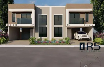 Sobrado com 3 dormitórios à venda, 140 m² por r$ 690.000,00 - costeira - são josé dos pinhais/pr