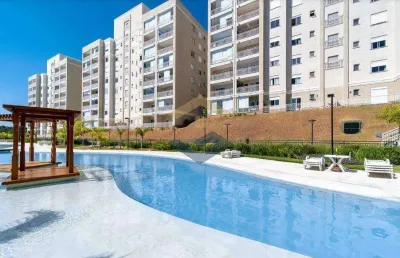 Apartamento à venda c/ 88m², 2 suítes, sala ampliada, espaço gourmet c/ churrasqueira a gás - cond. tons de ipanema - medeiros - jundiaí/sp