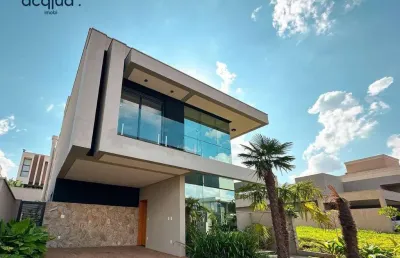 Casa em condomínio fechado com 4 quartos à venda na avenida luiz eduardo de toledo prado, 4300, vila do golf, ribeirão preto, 288 m2 por r$ 2.590.000