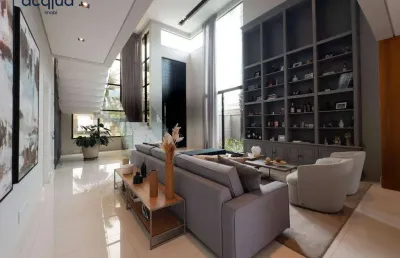 Casa em condomínio fechado com 3 quartos à venda na rua benedito quintino malta, 460, alphaville, ribeirão preto, 360 m2 por r$ 3.690.000