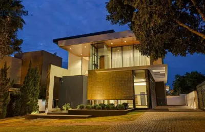 Casa em condomínio fechado com 4 quartos à venda na condomínio ipê branco, 2300, vila do golf, ribeirão preto, 626 m2 por r$ 9.890.000