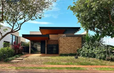 Casa em condomínio fechado com 3 quartos à venda na rua alexandre françois neto, 60, alphaville, ribeirão preto, 268 m2 por r$ 2.100.000
