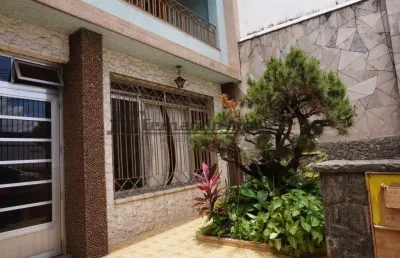 Venda sobrado 220m², 3 dormitórios, 1 suíte, 2 vagas, quintal, jardim, edícula - tatuapé / sp.