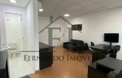 Sala comercial 34 m² para locação - avenida industrial - jardim - santo andré/sp